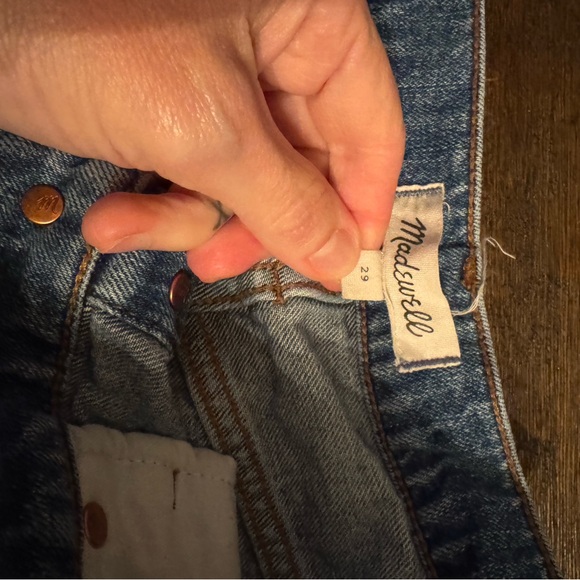 Madewell button down long denim skirt like new size 29 - Picture 3 of 3